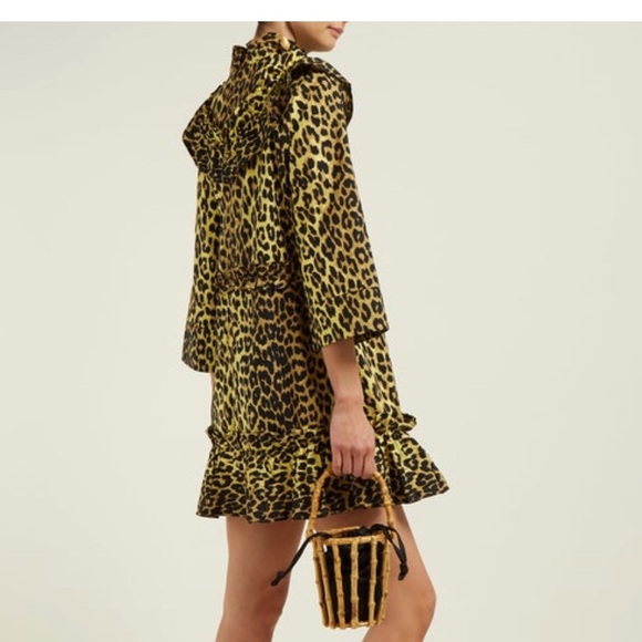 Ganni leopard dress - Picture 4 of 5